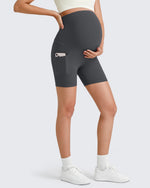 G4Free - BareFeel Maternity Athletic Legging Shorts 5'' -GF25AY336AA-S