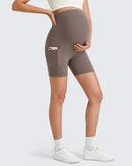 G4Free - BareFeel Maternity Athletic Legging Shorts 5'' -GF25AY336AA-S