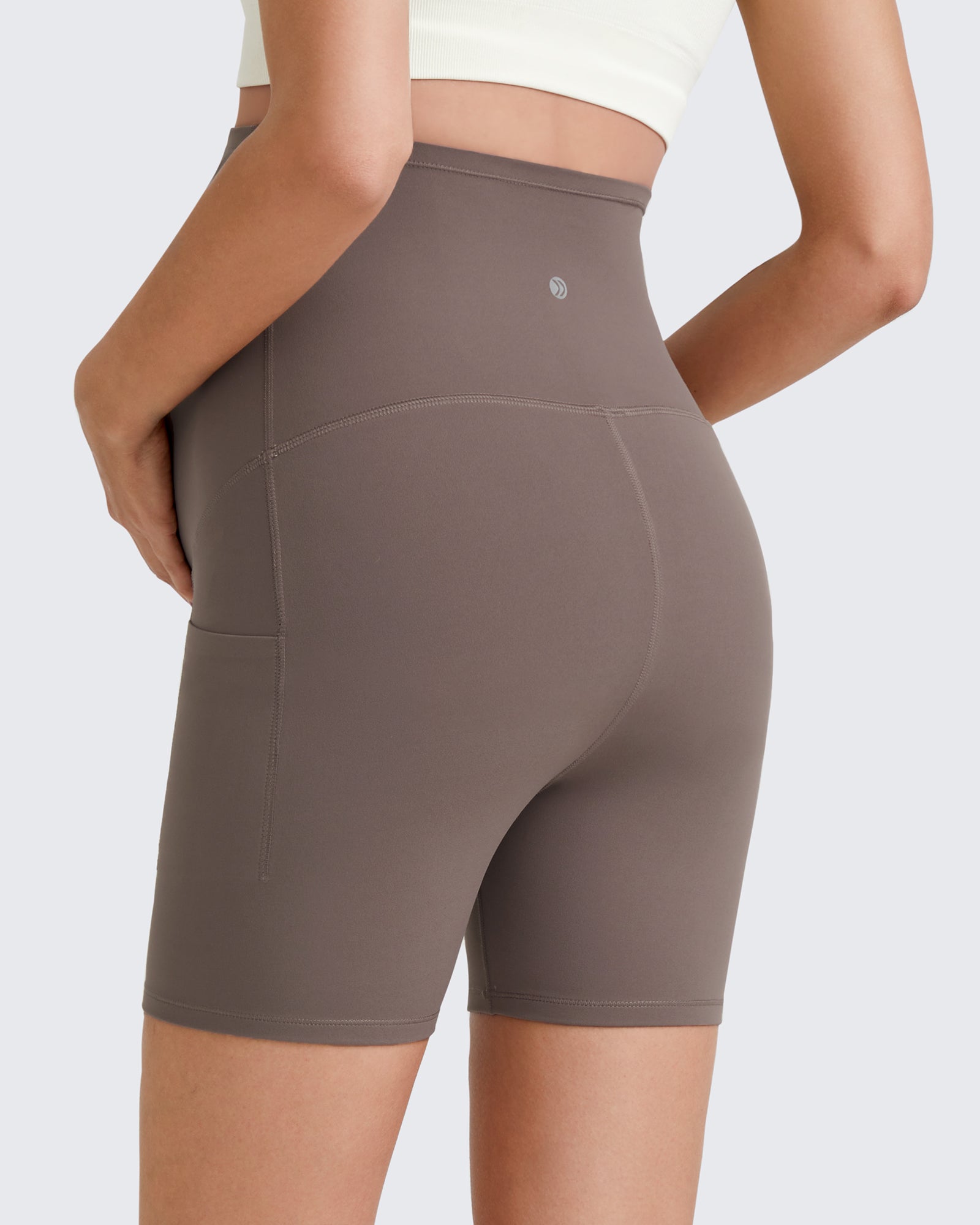 G4Free - BareFeel Maternity Athletic Legging Shorts 5'' -GF25AY336AA-S