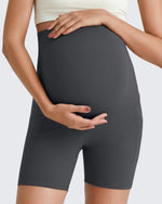G4Free - BareFeel Maternity Athletic Legging Shorts 5'' -GF25AY336BA-S