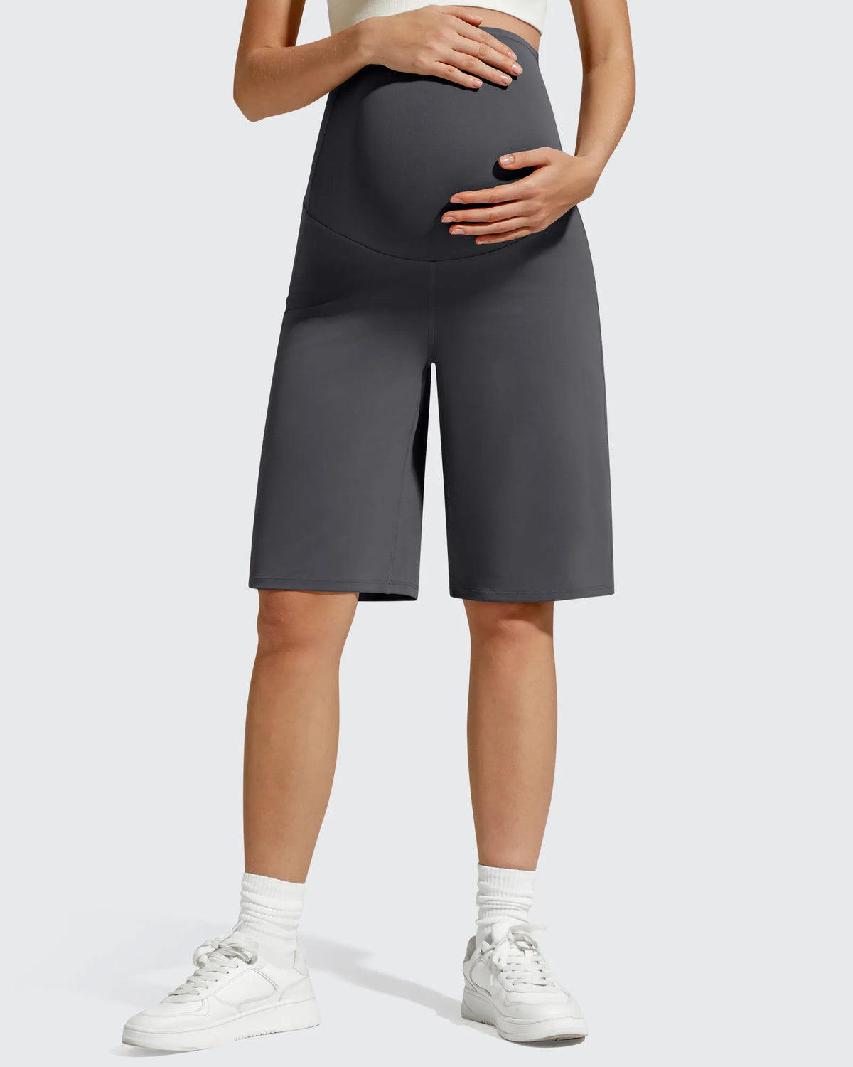 G4Free - BareFeel Maternity Bermuda Wide Leg Shorts -GF26EY793A001A-S
