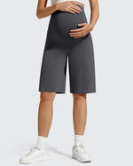 G4Free - BareFeel Maternity Bermuda Wide Leg Shorts -GF26EY793A001A-S