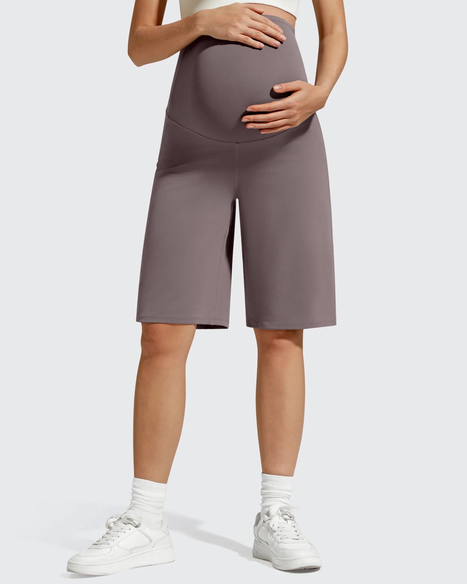 G4Free - BareFeel Maternity Bermuda Wide Leg Shorts -GF26EY793A001A-S