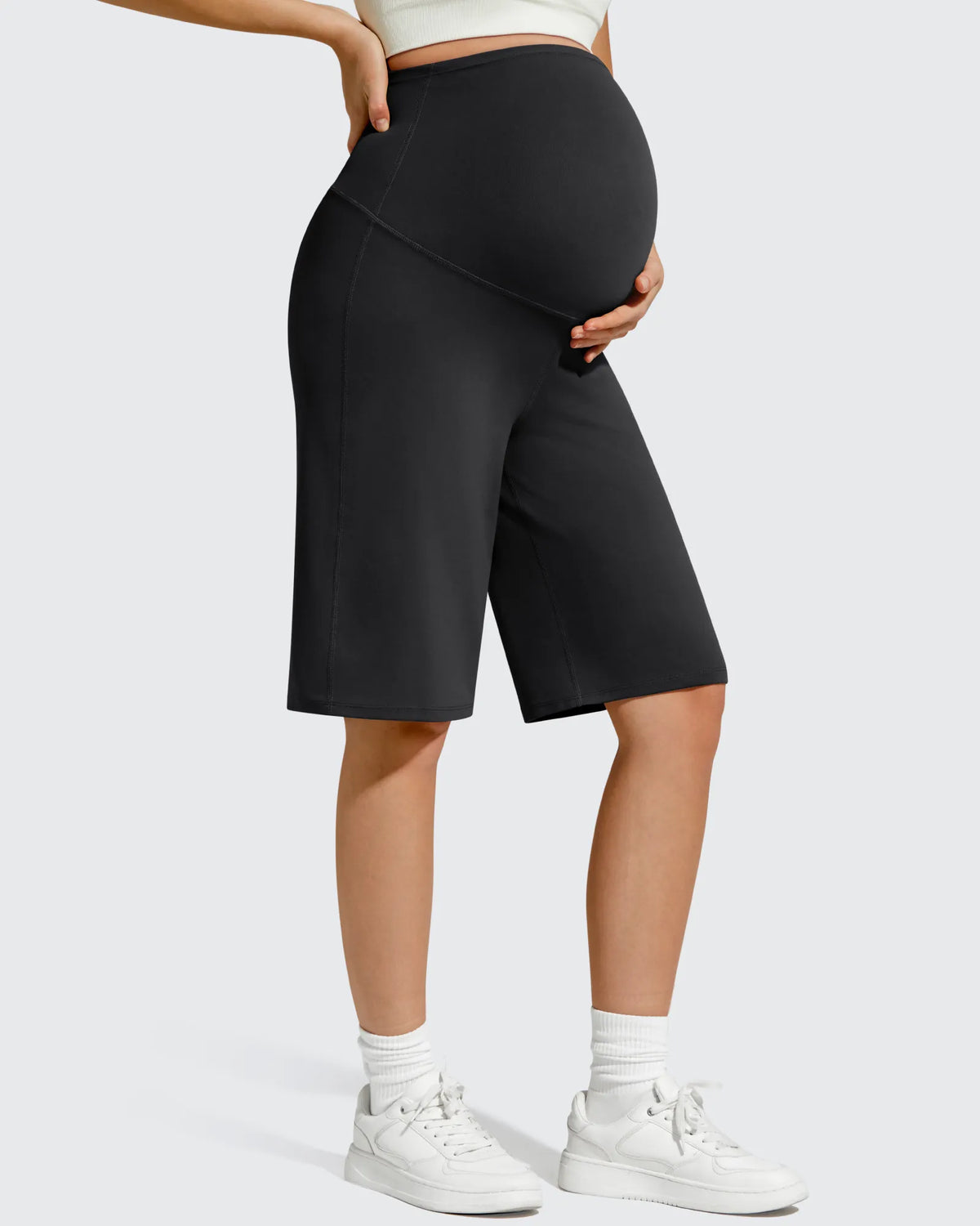 G4Free - BareFeel Maternity Bermuda Wide Leg Shorts -GF26EY793A001A-S