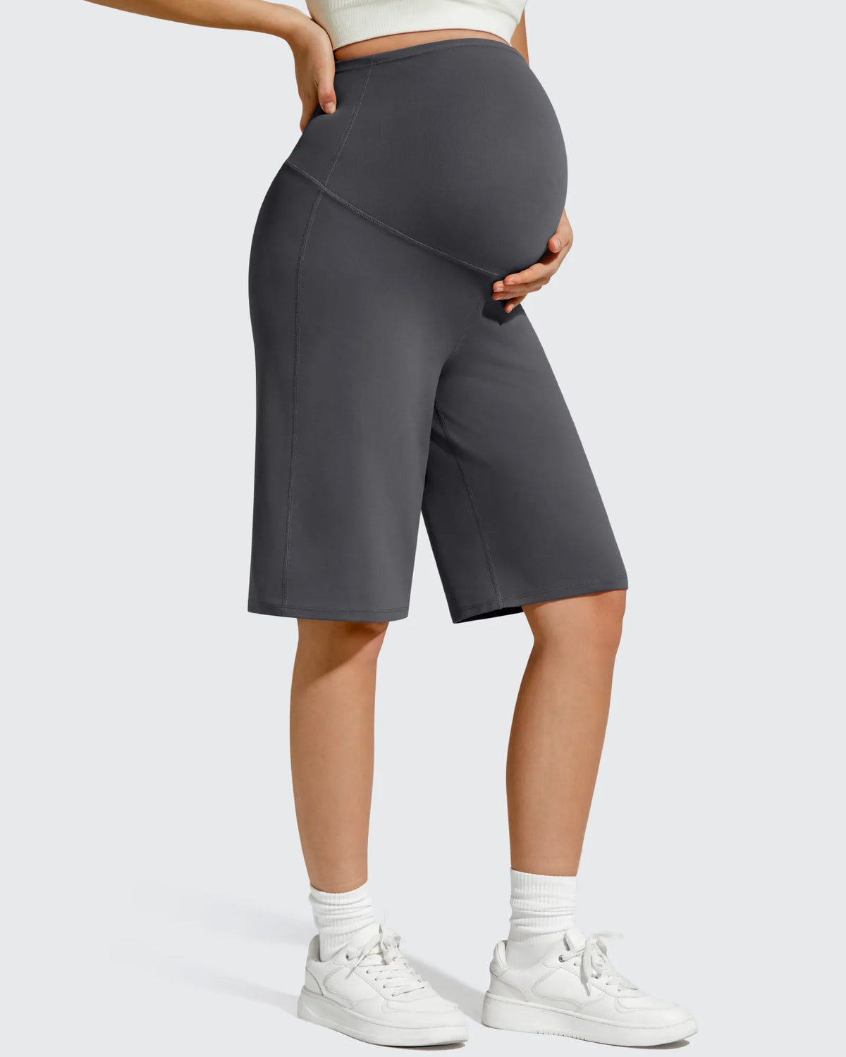 G4Free - BareFeel Maternity Bermuda Wide Leg Shorts -GF26EY793A001A-S