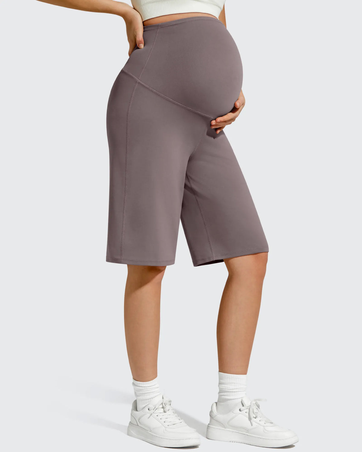 G4Free - BareFeel Maternity Bermuda Wide Leg Shorts -GF26EY793A001A-S