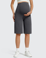G4Free - BareFeel Maternity Bermuda Wide Leg Shorts -GF26EY793A001A-S