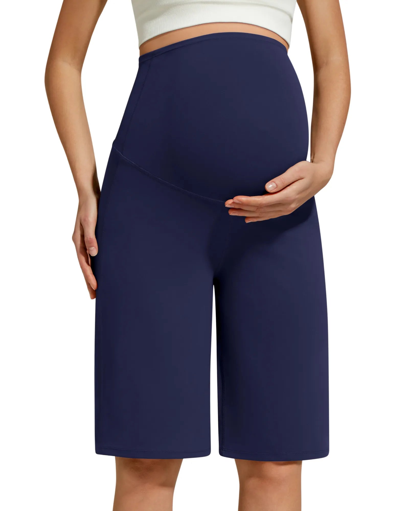 G4Free - BareFeel Maternity Bermuda Wide Leg Shorts -GF26EY793A001A-S