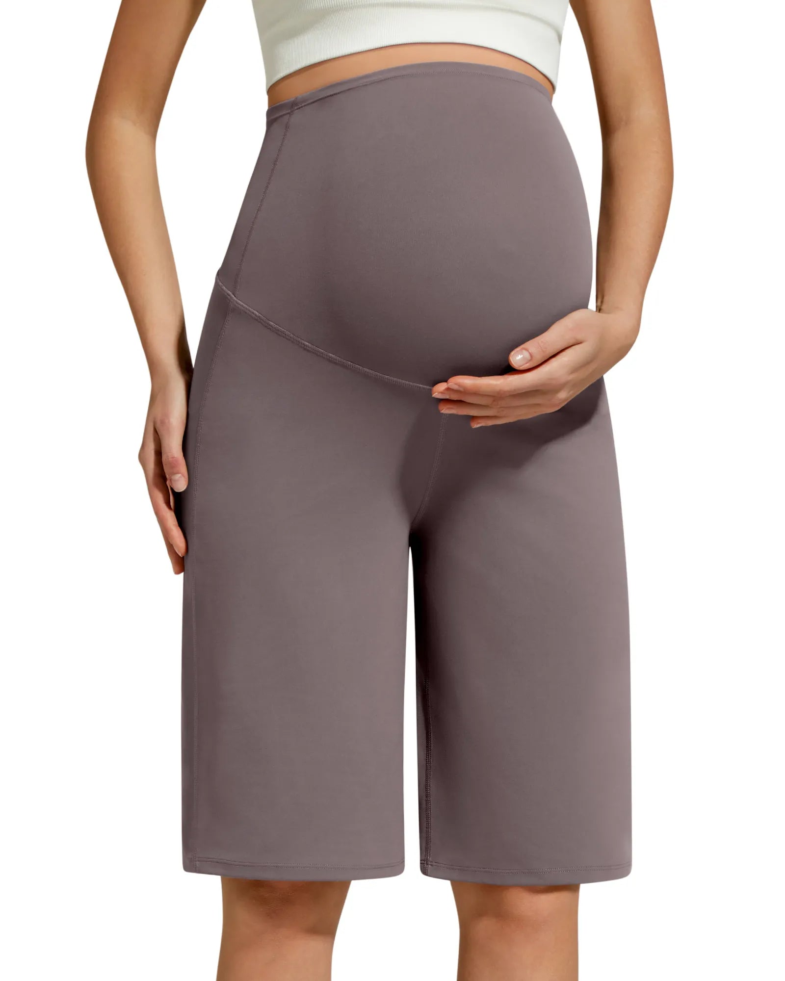 G4Free - BareFeel Maternity Bermuda Wide Leg Shorts -GF26EY793A001A-S