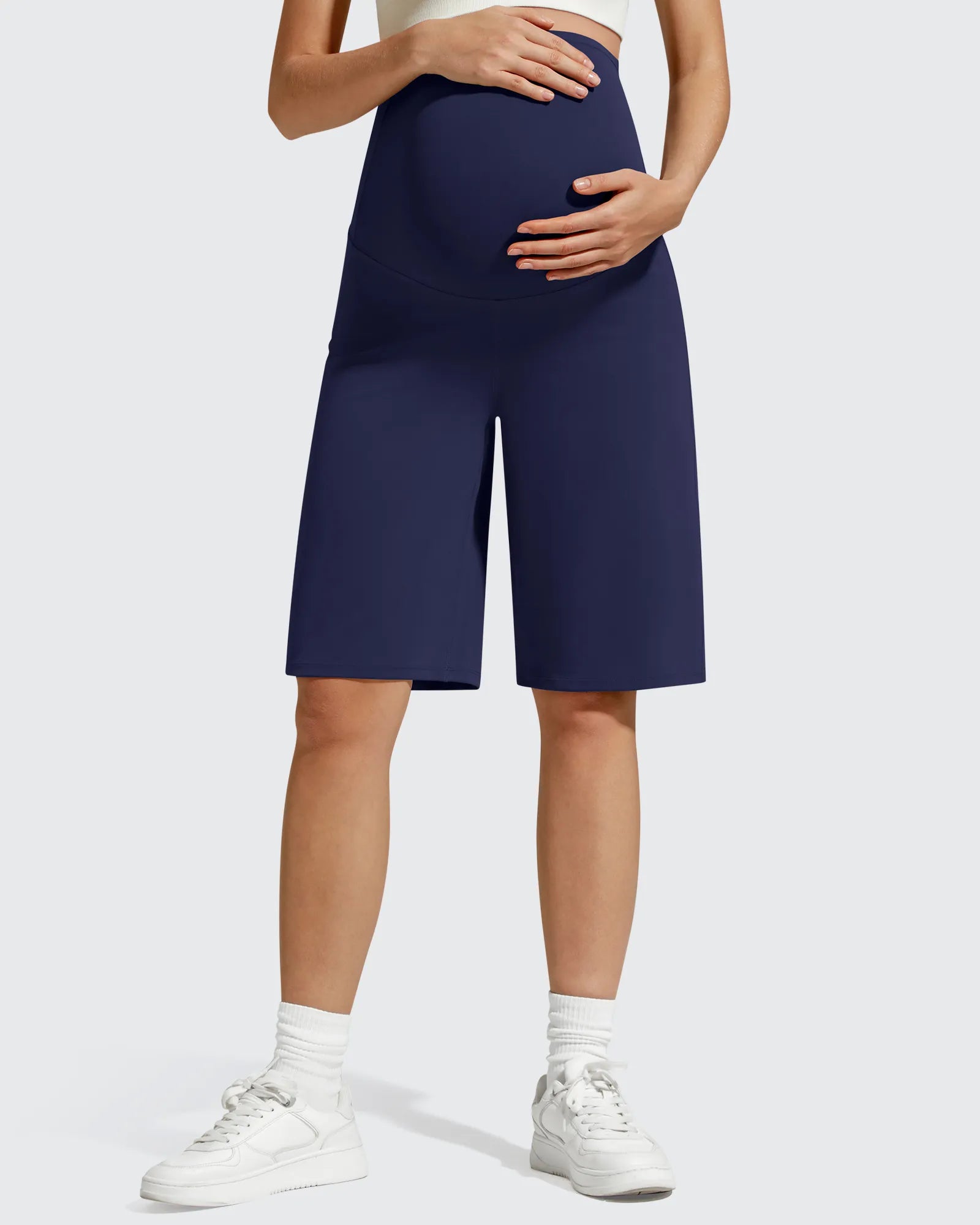 G4Free - BareFeel Maternity Bermuda Wide Leg Shorts -GF26EY793D018A-S