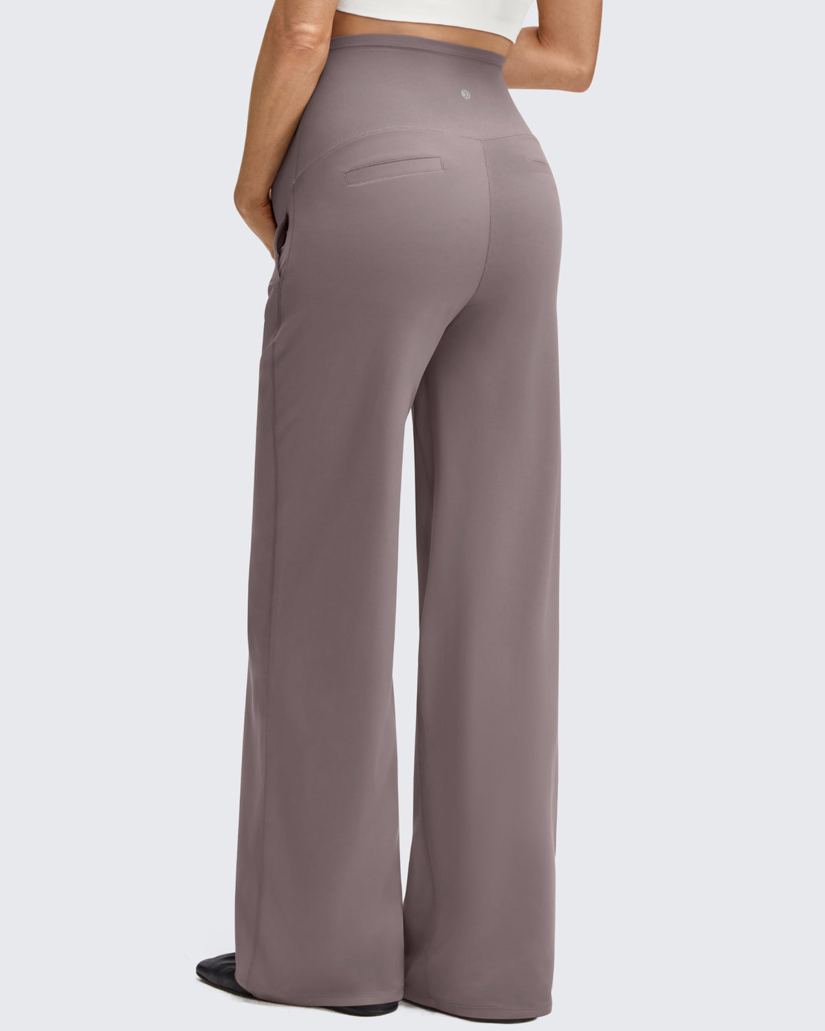 G4Free - BareFeel Maternity Casual Pockets Wide-Leg Pants -GF25JY593AF-XS