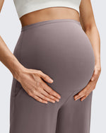 G4Free - BareFeel Maternity Casual Pockets Wide-Leg Pants -GF25JY593AF-XS