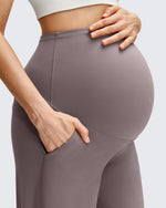 G4Free - BareFeel Maternity Casual Pockets Wide-Leg Pants -GF25JY593AF-XS