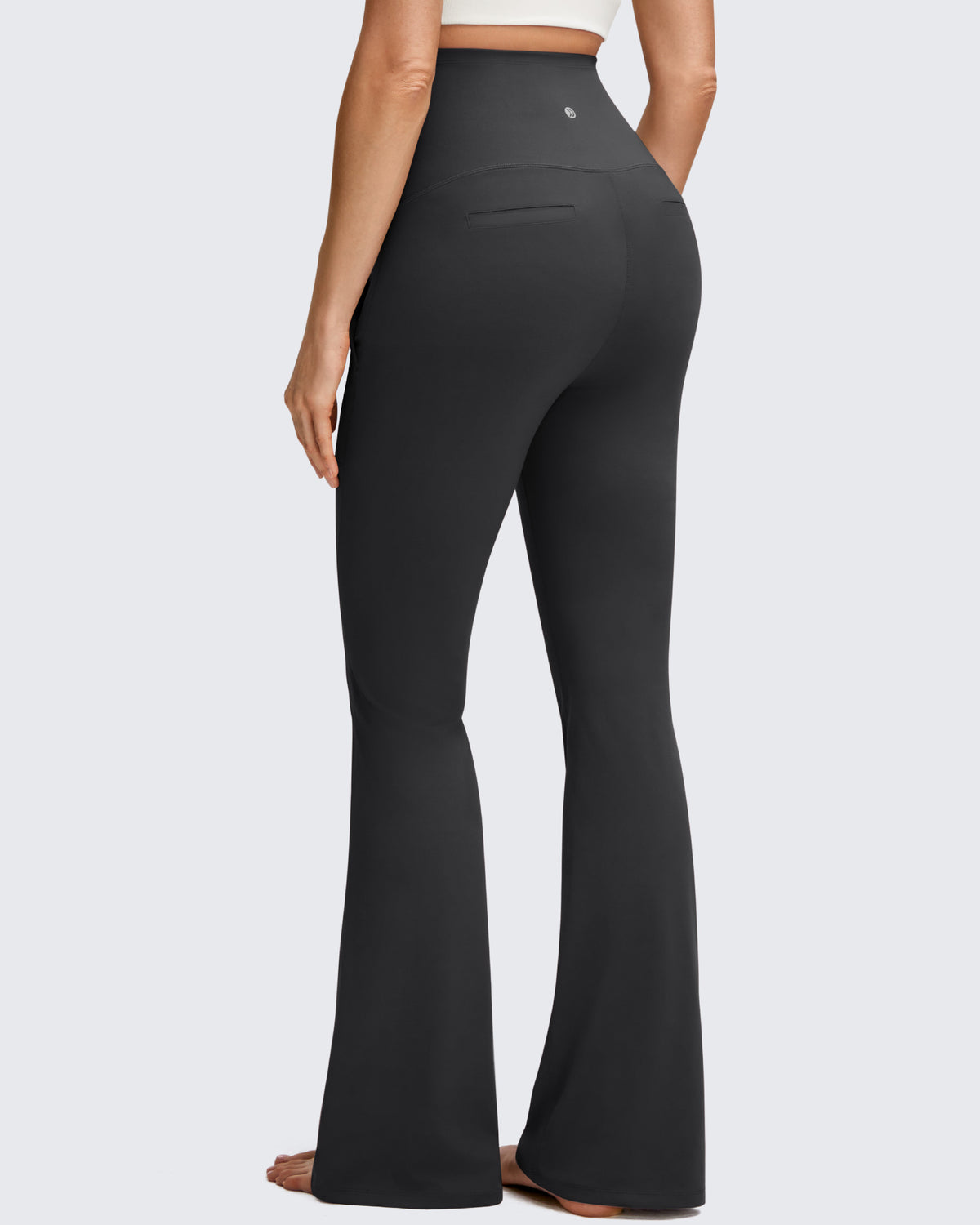 G4Free - BareFeel Maternity Pockets Dress Flare Leggings -GF25AY605AF-XS