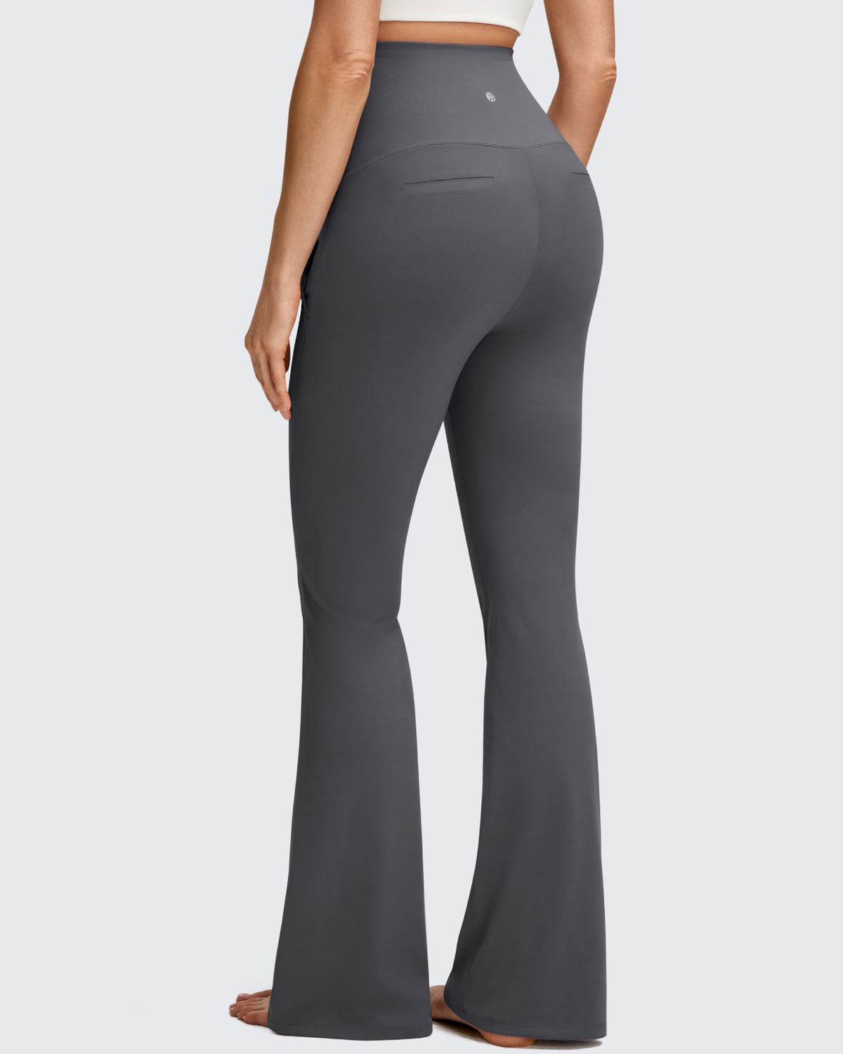 G4Free - BareFeel Maternity Pockets Dress Flare Leggings -GF25AY605AF-XS