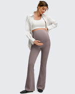G4Free - BareFeel Maternity Pockets Dress Flare Leggings -GF25AY605AF-XS