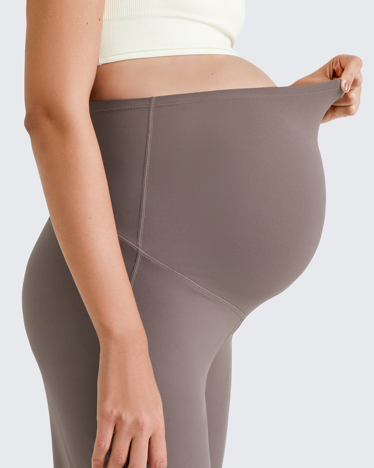 G4Free - BareFeel Maternity Wide Leg Dress Pants -GF24JY347FA-S