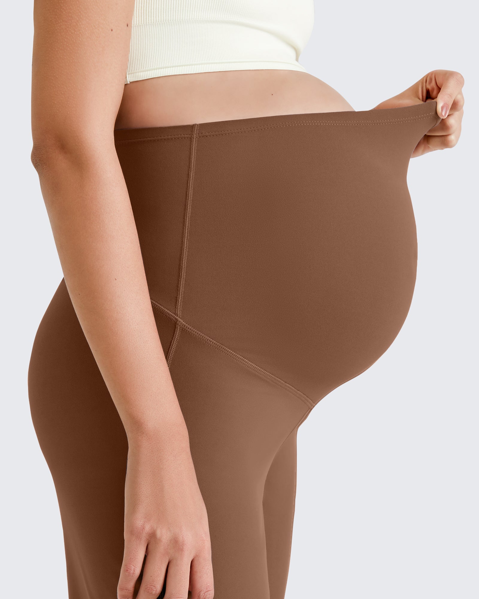 G4Free - BareFeel Maternity Wide Leg Dress Pants -GF24JY347FA-S