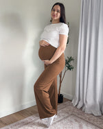 G4Free - BareFeel Maternity Wide Leg Dress Pants -GF24JY347FA-S