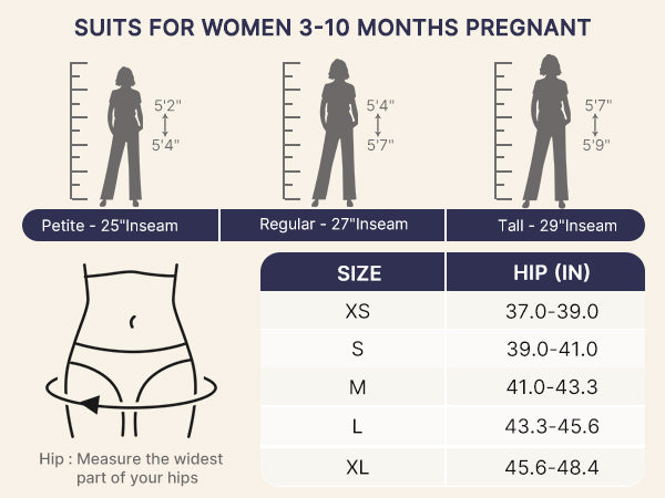 G4Free - BareFeel Maternity Yoga Leggings -GF25AY420AA-S