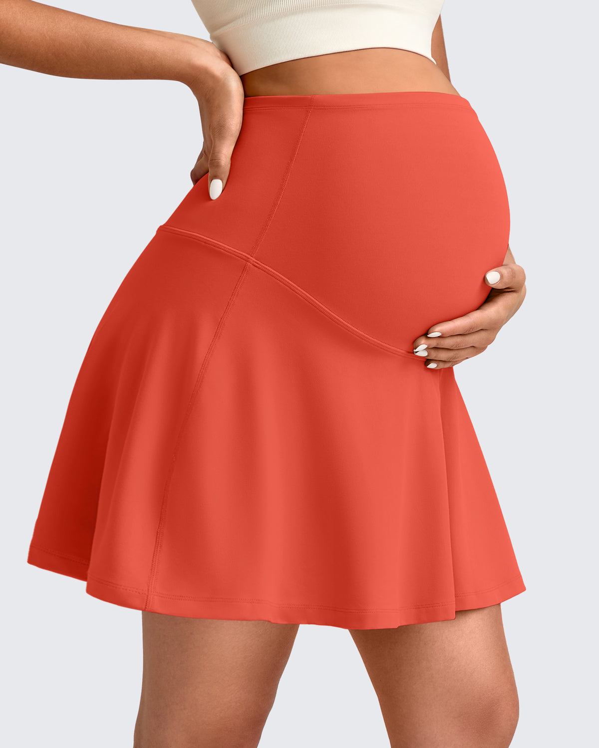 G4Free - BareFeel One Pocket Maternity Tennis Skirt -GF25HY517GA-S