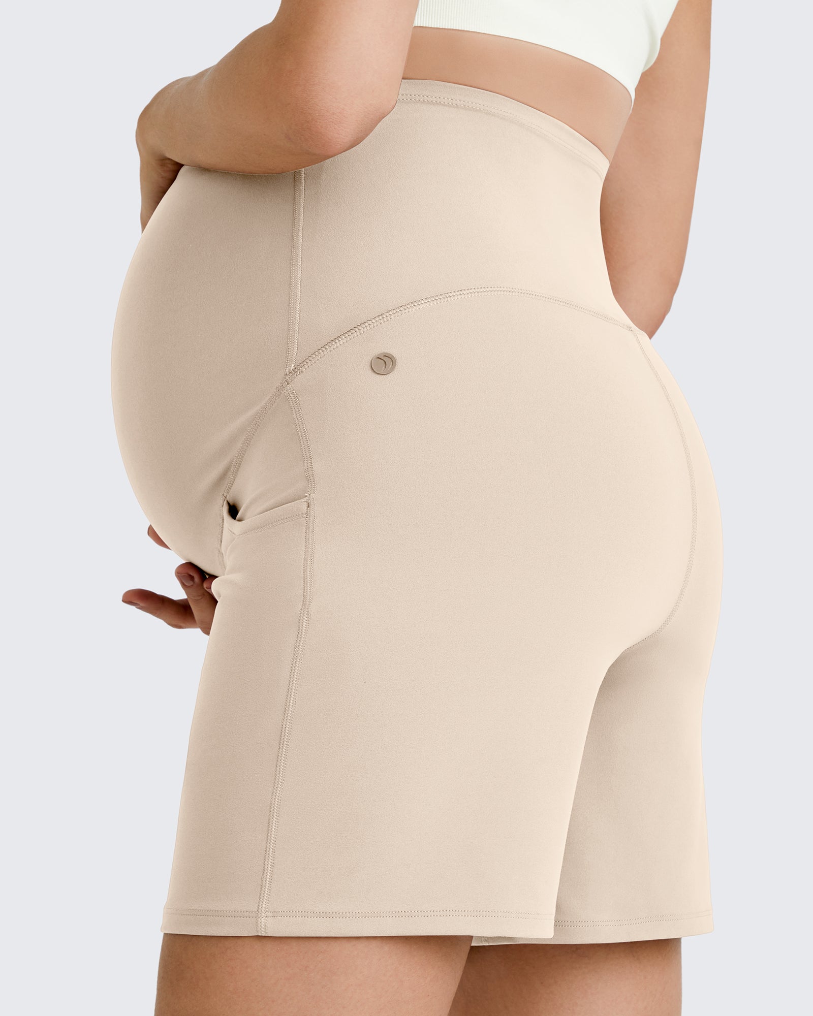 G4Free - BareFeel Pregnancy Belly Workout Shorts 6 -GF25EY375AA-S
