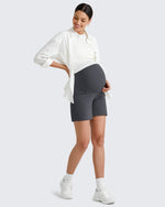 G4Free - BareFeel Pregnancy Belly Workout Shorts 6 -GF25EY375AA-S