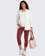 G4Free - BareFeel Pregnancy Capri Leggings 21'' -GF25AY500AA-S