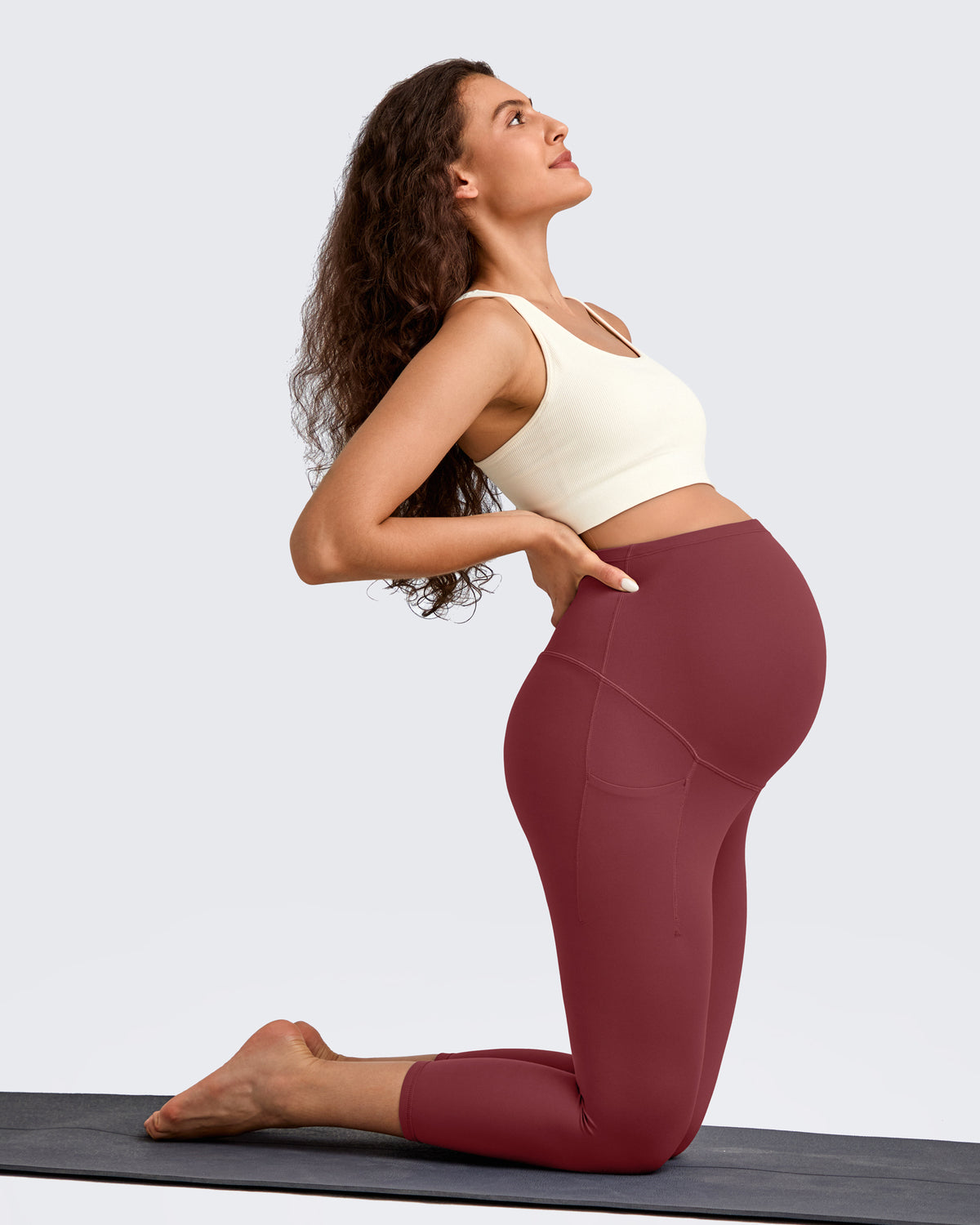 G4Free - BareFeel Pregnancy Capri Leggings 21'' -GF25AY500AA-S