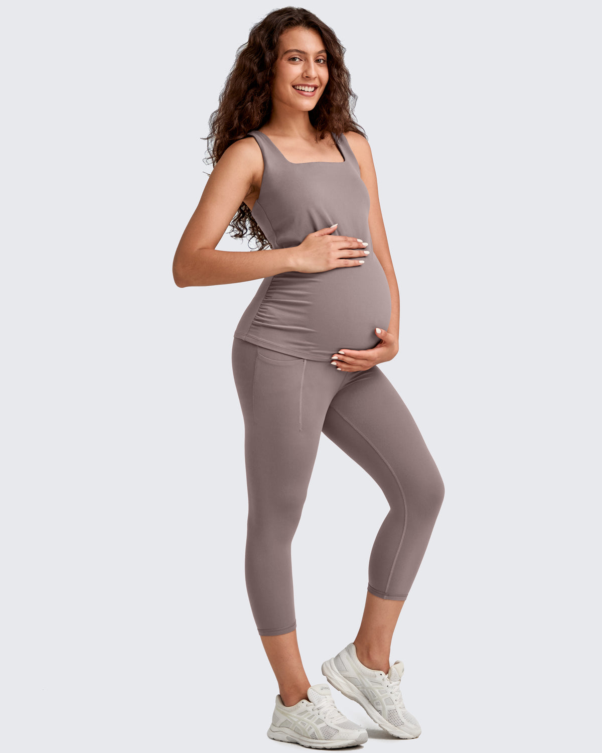 G4Free - BareFeel Pregnancy Capri Leggings 21'' -GF25AY500AA-S