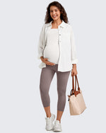 G4Free - BareFeel Pregnancy Capri Leggings 21'' -GF25AY500AA-S