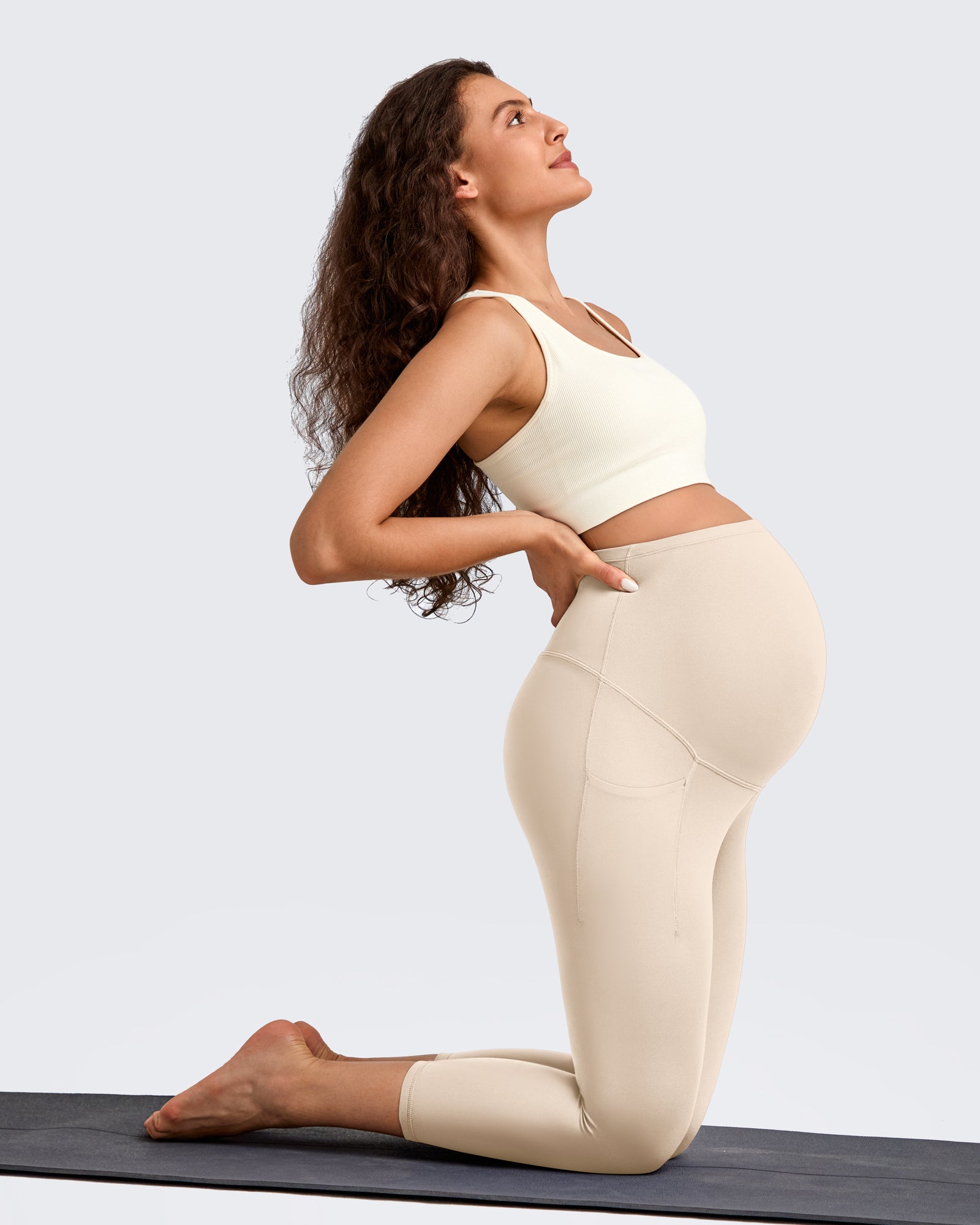 G4Free - BareFeel Pregnancy Capri Leggings 21'' -GF25AY500AA-S