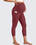 G4Free - BareFeel Pregnancy Capri Leggings 21'' -GF25AY500AA-S