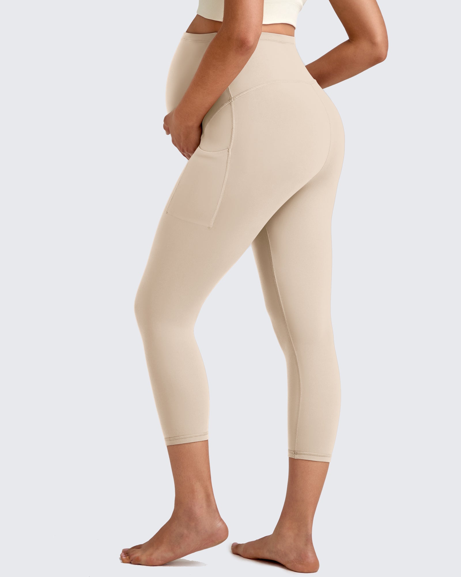 G4Free - BareFeel Pregnancy Capri Leggings 21'' -GF25AY500EA-S