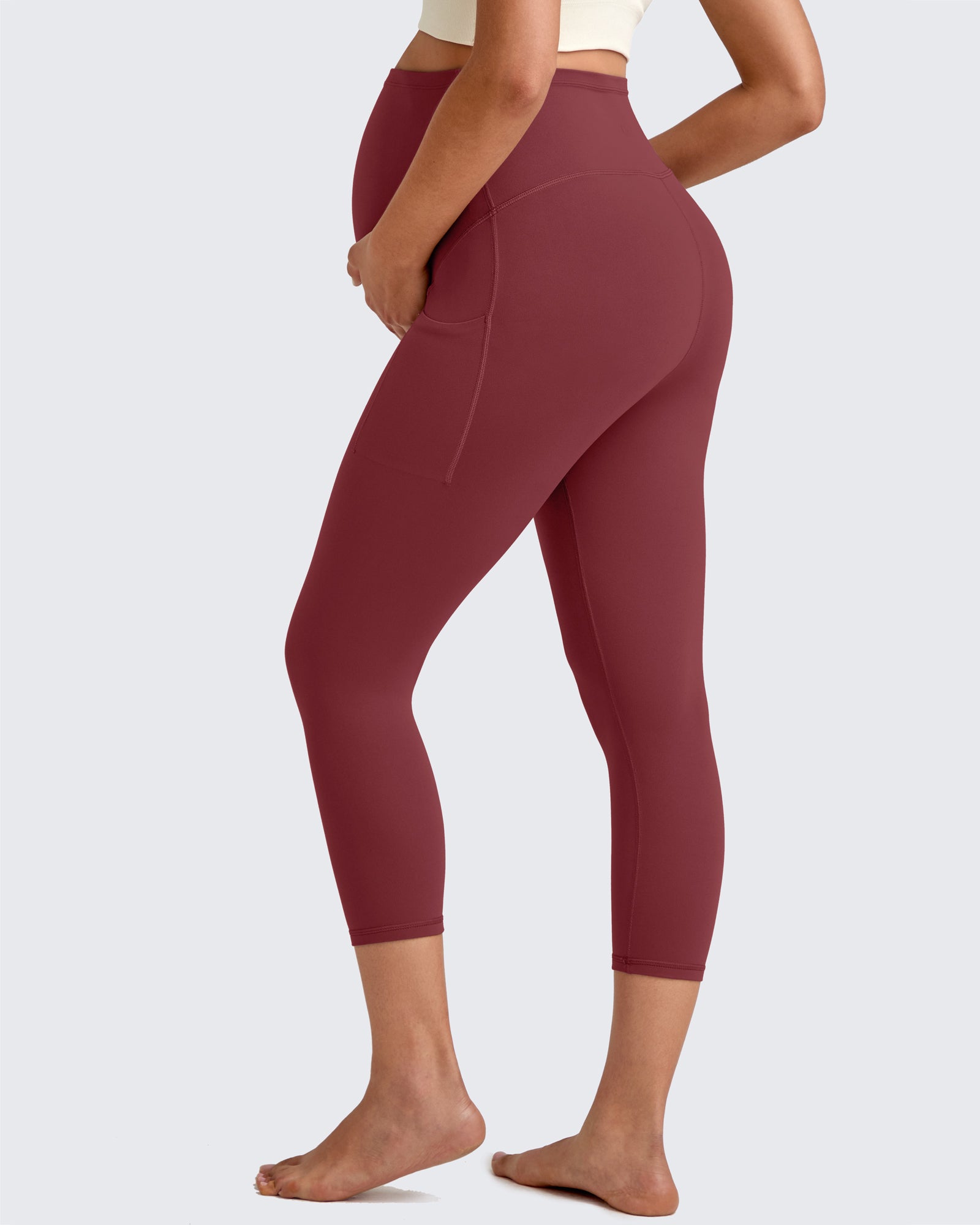 G4Free - BareFeel Pregnancy Capri Leggings 21'' -GF25AY500GA-S