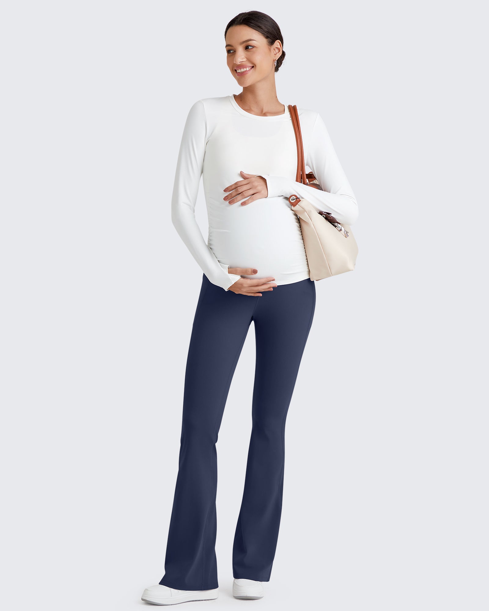 G4Free - BareFeel Pregnancy Dress Flare Leggings -GF25AY396GA-S