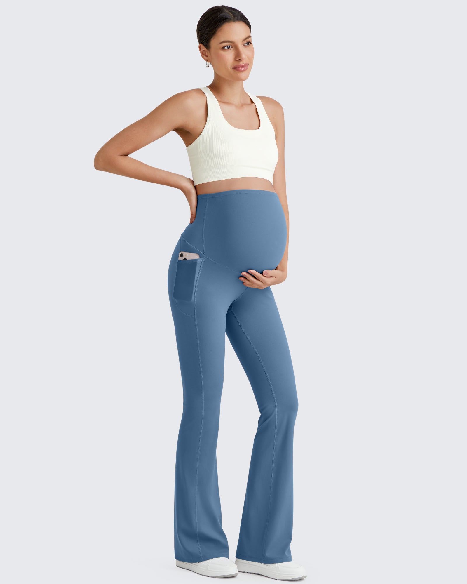 G4Free - BareFeel Pregnancy Dress Flare Leggings -GF25AY396GA-S