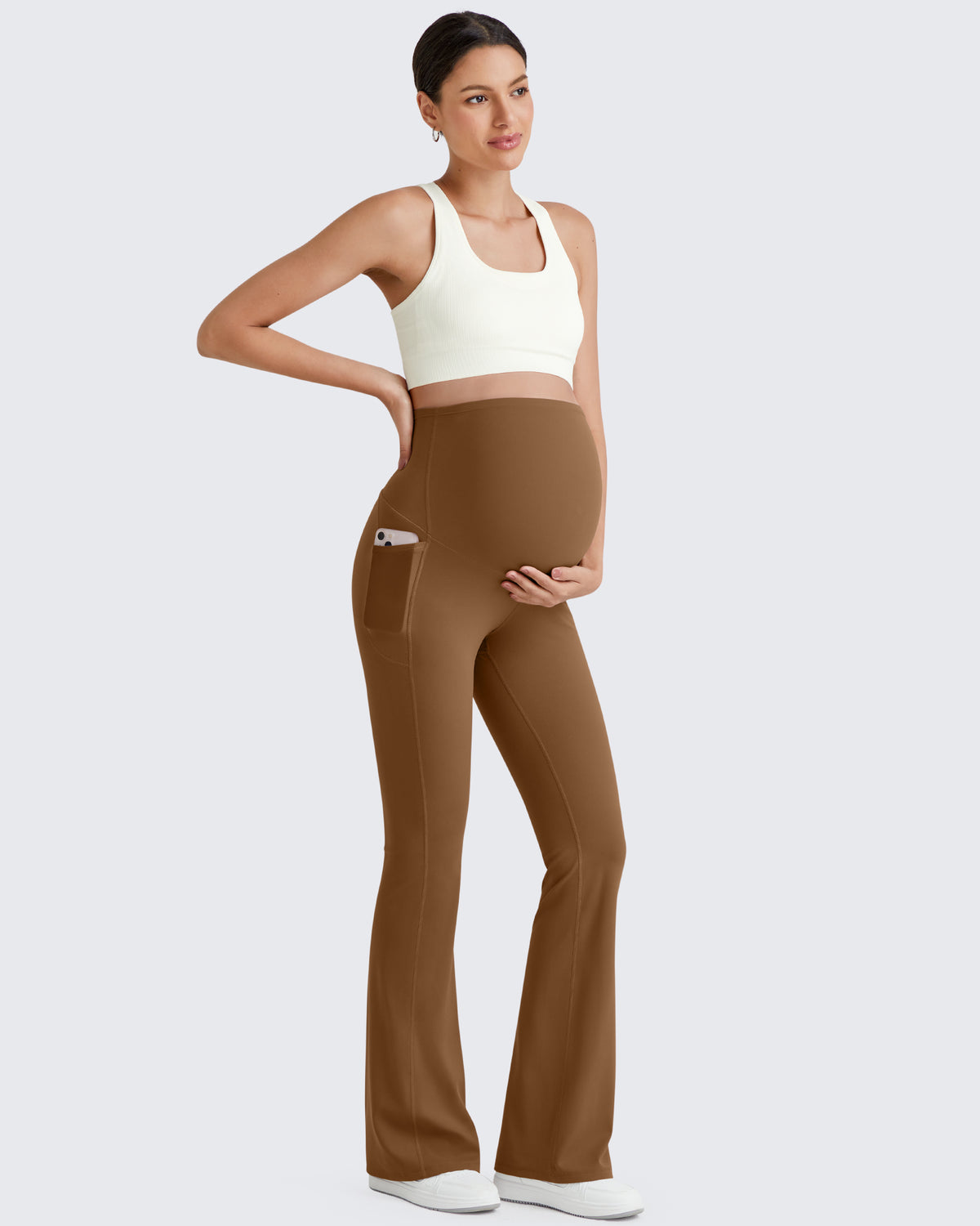 G4Free - BareFeel Pregnancy Dress Flare Leggings -GF25AY396GA-S