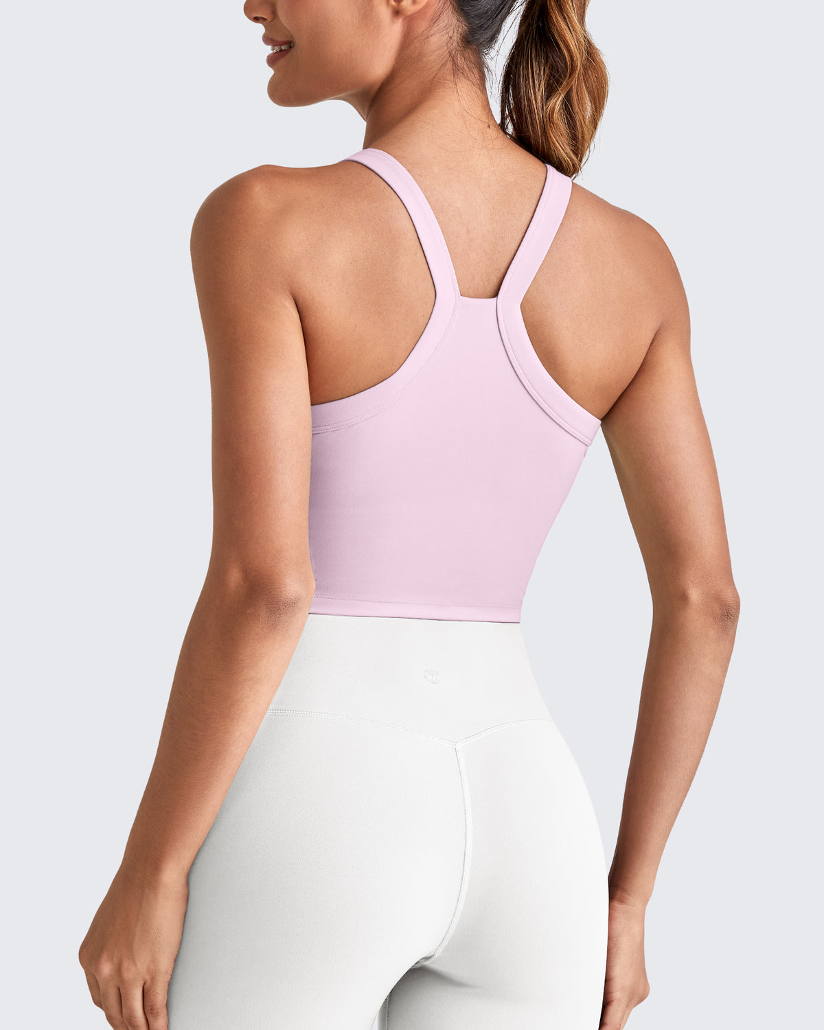 G4Free - BareFeel Racerback Cropped Sports Bra -GF25L448CA-S
