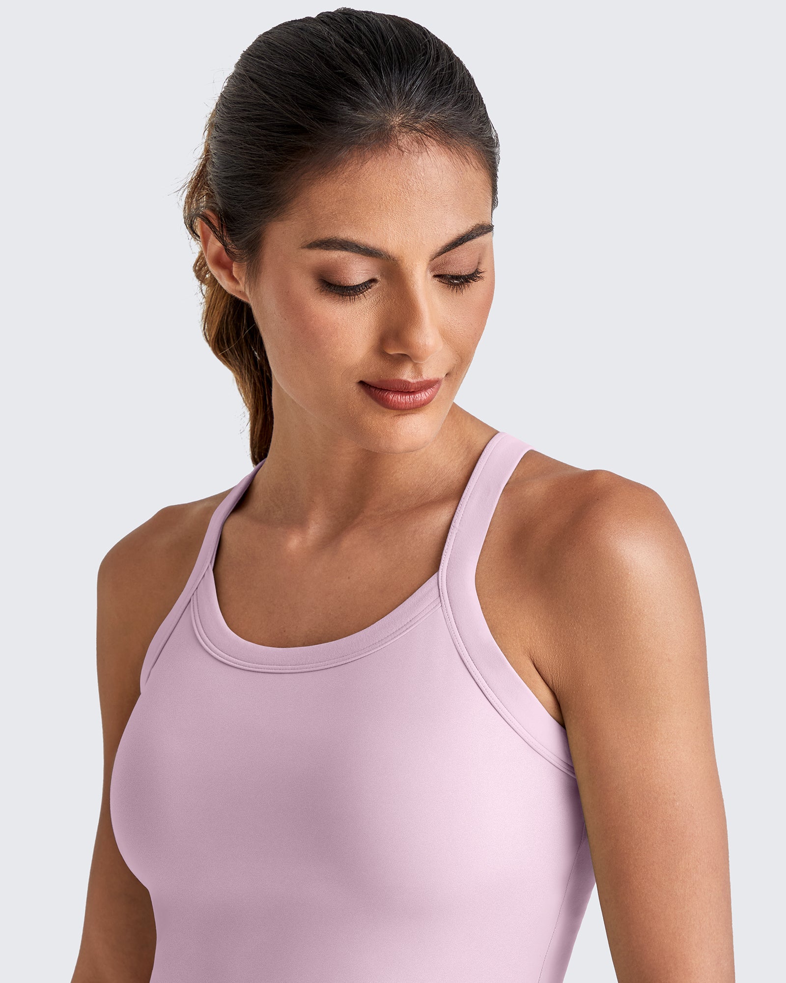 G4Free - BareFeel Racerback Cropped Sports Bra -GF25L448CA-S