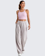 G4Free - BareFeel Racerback Cropped Sports Bra -GF25L448CA-S