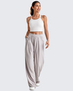 G4Free - BareFeel Racerback Cropped Sports Bra -GF25L448CA-S