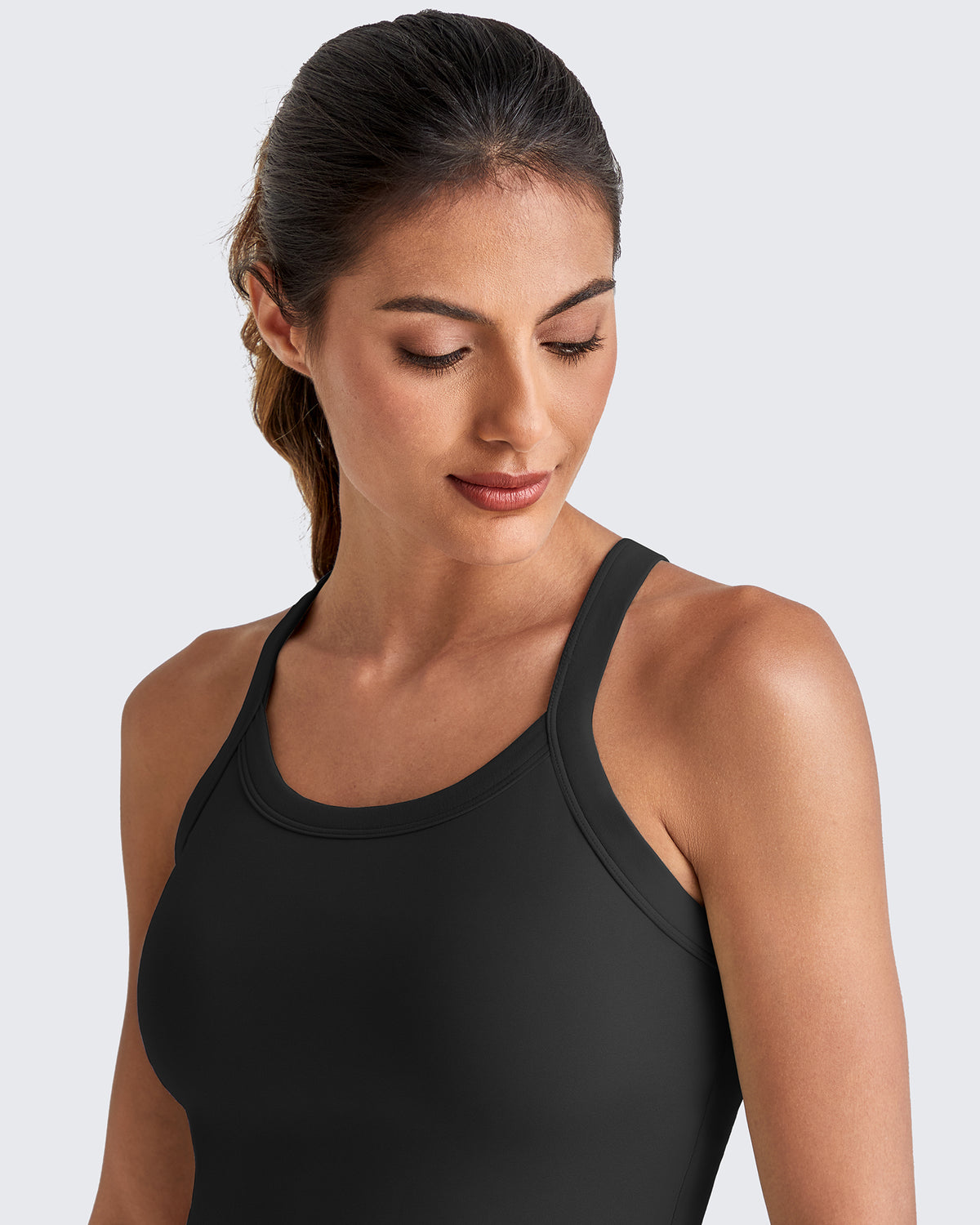 G4Free - BareFeel Racerback Cropped Sports Bra -GF25L448CA-S