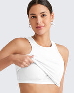 G4Free - BareFeel Racerback Sport Bras Tank -GF25L392EA-S