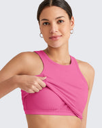 G4Free - BareFeel Racerback Sport Bras Tank -GF25L392EA-S