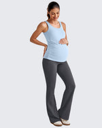 G4Free - BareFeel Ruched Workout Pregnancy Tank -GF25LY405FA-S
