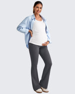 G4Free - BareFeel Ruched Workout Pregnancy Tank -GF25LY405FA-S