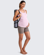 G4Free - BareFeel Ruched Workout Pregnancy Tank -GF25LY405FA-S