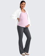 G4Free - BareFeel Ruched Workout Pregnancy Tank -GF25LY405FA-S