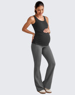 G4Free - BareFeel Ruched Workout Pregnancy Tank -GF25LY405FA-S
